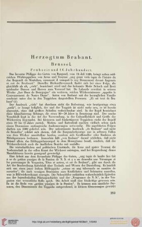 Herzogtum Brabant