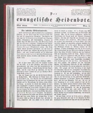 Mai 1852. Nro. 5