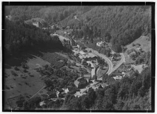 Königstein. Papierfabrik von Festung