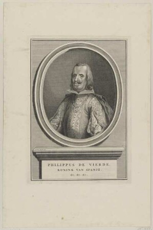 Bildnis des Philippus IV., König von Spanien