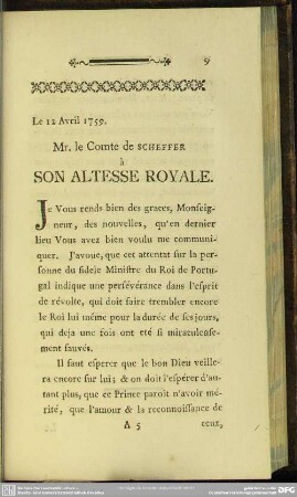 [Avril 1759]