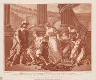 Ulysses having by craft discovered Achille [...] (Achilles entdeckt Ulysses)