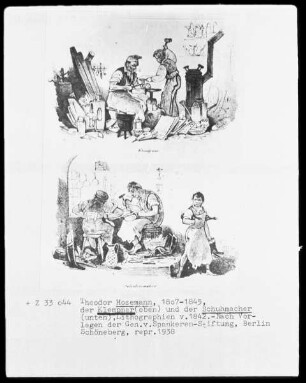 Der Klempner (oben) & der Schuhmacher (unten)