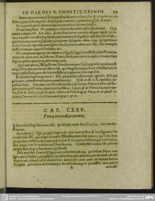 Cap. CXXV. Poena incendiariorum