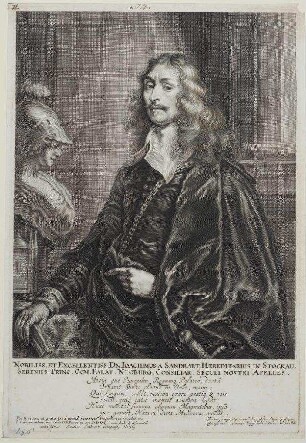 Bildnis von Joachim Sandrart (1606-1688)