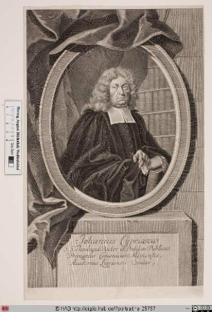 Bildnis Johannes Cyprianus