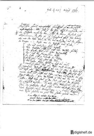6: Brief von Johann Georg Jacobi an Johann Wilhelm Ludwig Gleim