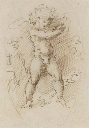 Putto (im Oval)