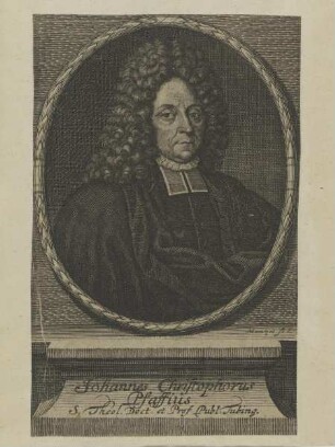 Bildnis des Johannes Christophorus Pfaffius
