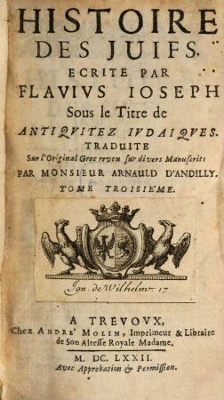 Histoire des Juifs, 3