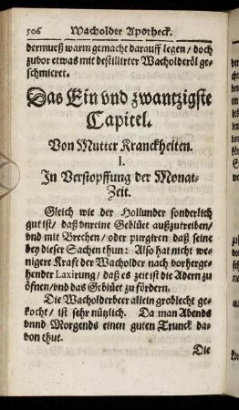 Das Ein und zwantzigste Capitel. - Das Fünff und zwantzigste Capitel.