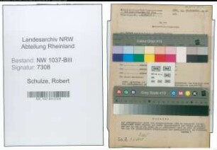 Entnazifizierung Robert Schulze , geb. 21.01.1893 (Landarbeiter)