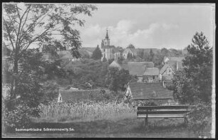 Schmannewitz. Blick auf Schmannewitz