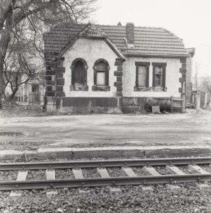 Leipzig-Paunsdorf, Bahnhof Schönefeld, Empfangsgeb.