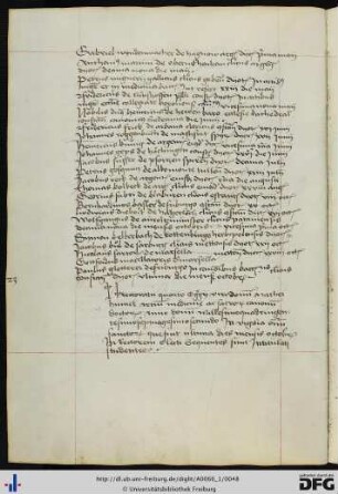 [fol. 23] Rektorat Matthäus Hummel 1472/73