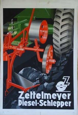 Werbeblatt der Firma Zettelmeyer