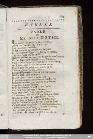 Fables.