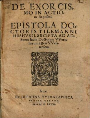 De exorcismo in actione baptismi