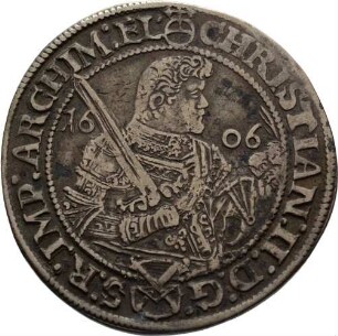 Münze, 1/2 Taler, 1606