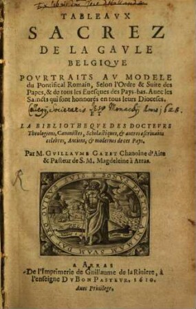 Tableaux sacrez de la Gaule Belgique