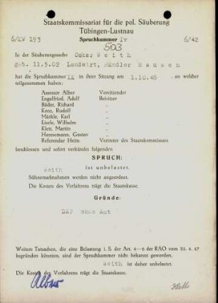 Weith, Oskar