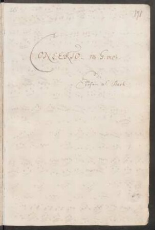 Konzerte; cemb; g-Moll; BWV 985