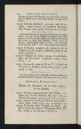 264-300, Romans Espagnols - Romans Italiens