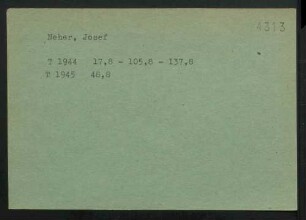 Neher, Josef