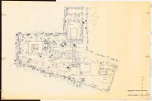 Pädagogische Hochschule, Duisburg Grünflächen: Lageplan mit Gartenplan 1:500