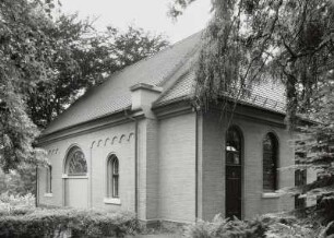 Olbernhau. Friedhofskapelle : Olbernhau (Mittlerer Erzgebirgskreis). Friedhofskapelle. Ansicht vom Friedhof