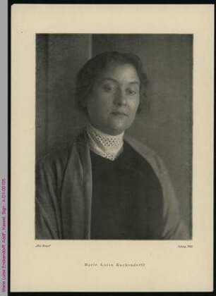 Porträt von Marie Luise Enckendorff