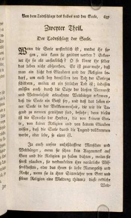 637-645, Zweyter Theil
