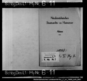 Mahnung des Stiftes St. Bonifatius zu Hameln wegen rück- ständiger Geldzinsen