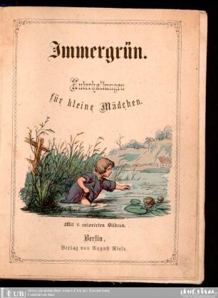 Immergrün : Unterhaltungen für kleine Mädchen