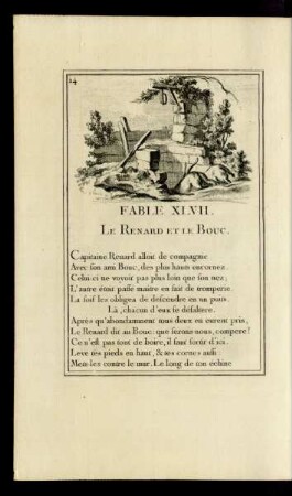 Fable XLVII. Le Renard Et Le Bouc.