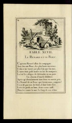 Fable XLVII. Le Renard Et Le Bouc.