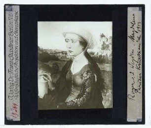 Weyden, Braque-Altar (Paris, Louvre, R.F. 2063) : Maria Magdalena