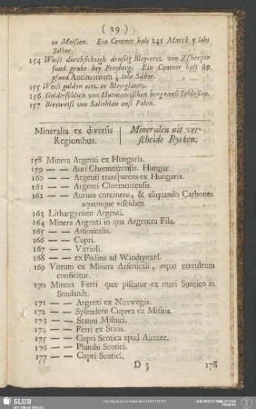 Mineralia ex diversis Regionibus / Mineralen uit verscheide Rycken