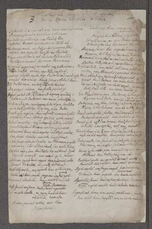 Johannes Sturm: De Cometa Carmen Reciprocum