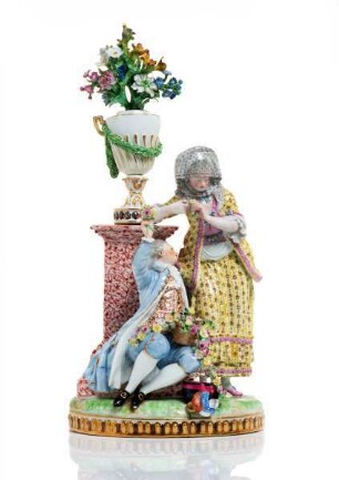 Figurengruppe "Die Liebesprobe"