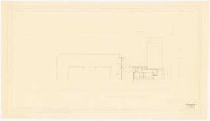 Evangelisches Gymnasium »Zum Grauen Kloster«, Berlin-Wilmersdorf Erweiterungsbau: Grundriss Untergeschoss 1:200