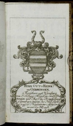 Herr Otto Heinr: von Gemmingen[...]