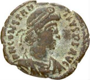 Nummus/ Aes 3 des Constantius II.