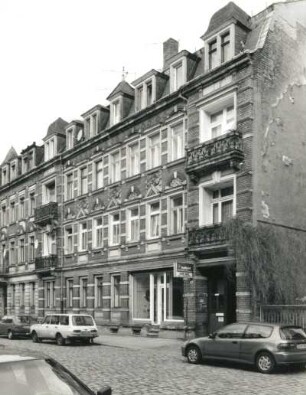 Dresden-Pieschen. Wohnhaus, Mohnstraße 20. um 1900. Straßenansicht