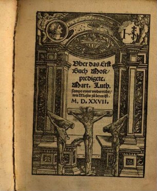 Vber das Erst Buch Mose, predigete