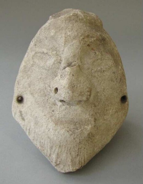 Head of a stone figure