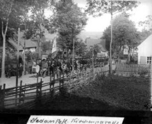 Sedanfest - Kirchenparade im Unterdorf Nähe Sander-Gut
