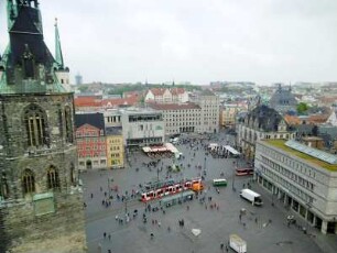 Halle: Marktplatz