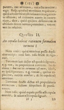 Quaestio II.