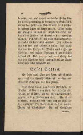 Gesez Gottes.